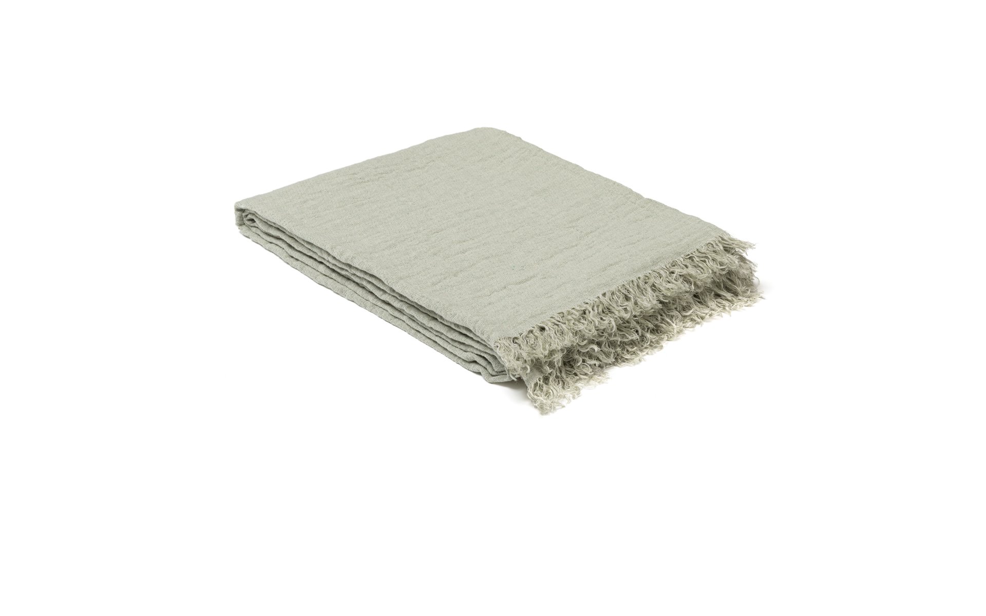 Mrs.Me coverlet Wave Eucalyptus linen cotton productpagina